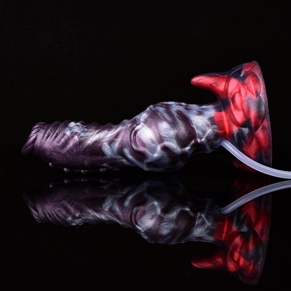 7 Inch Raised Spiked Dog Squirting Dildo