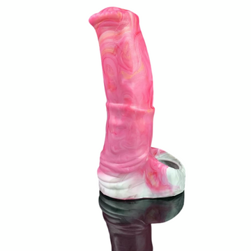 Pink Silicone Horse Cock Penis Sleeve