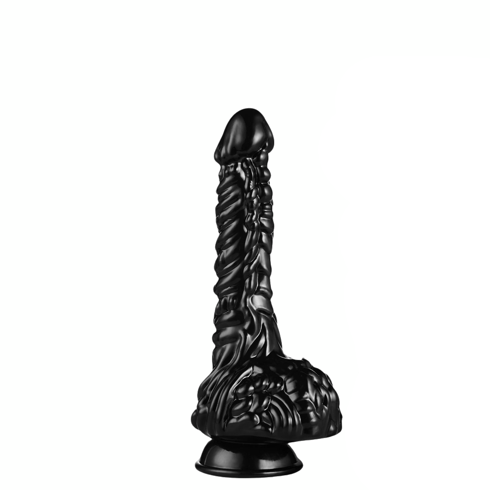 9 Inch Black Unique Dragon Dildo