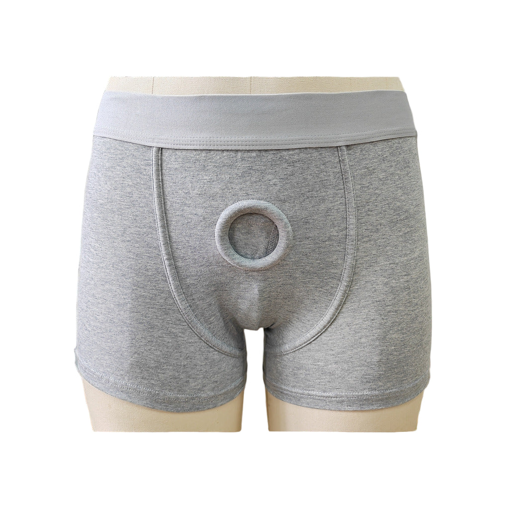 Black Packer O-Ring Harness Strap On Boxers