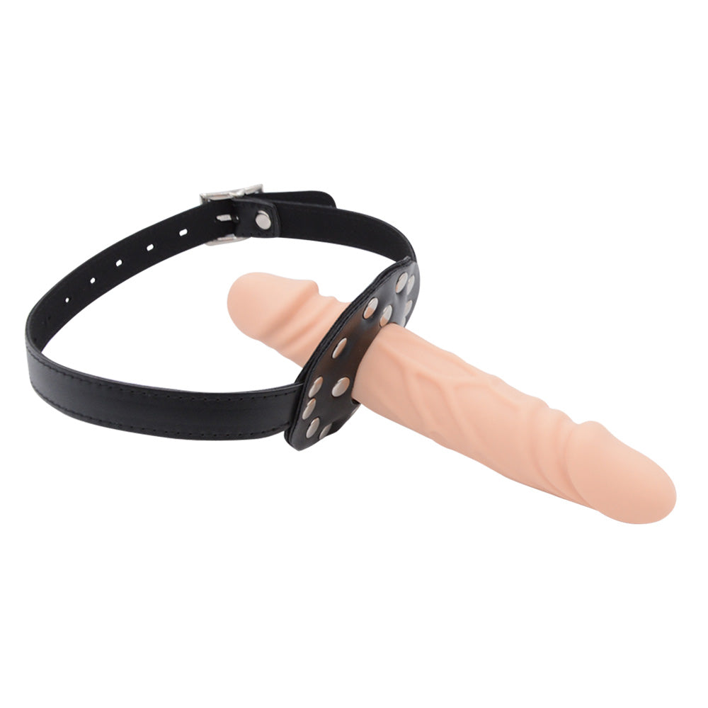 Bondage Custom Double Head BDSM Dildo Gag