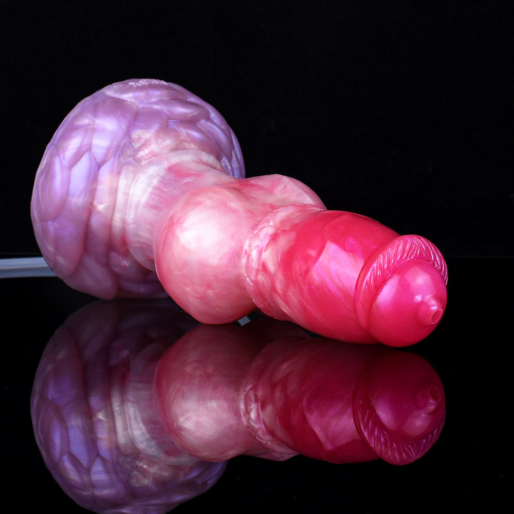 7 Inch Fat Knot Dog Squirting Dildo