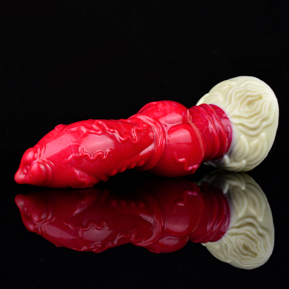 9 Inch Realistic Red Hell Dog Dildo