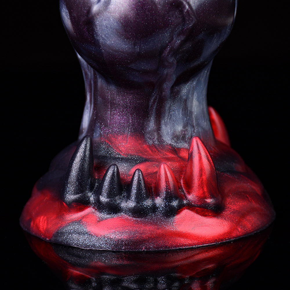 Silicone Dog Knot 7 Inch Squirting Dildo