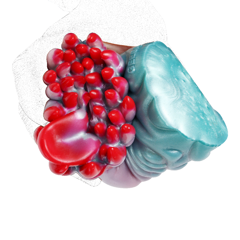 Red Silicone Tentacle Monster Pocket Pussy