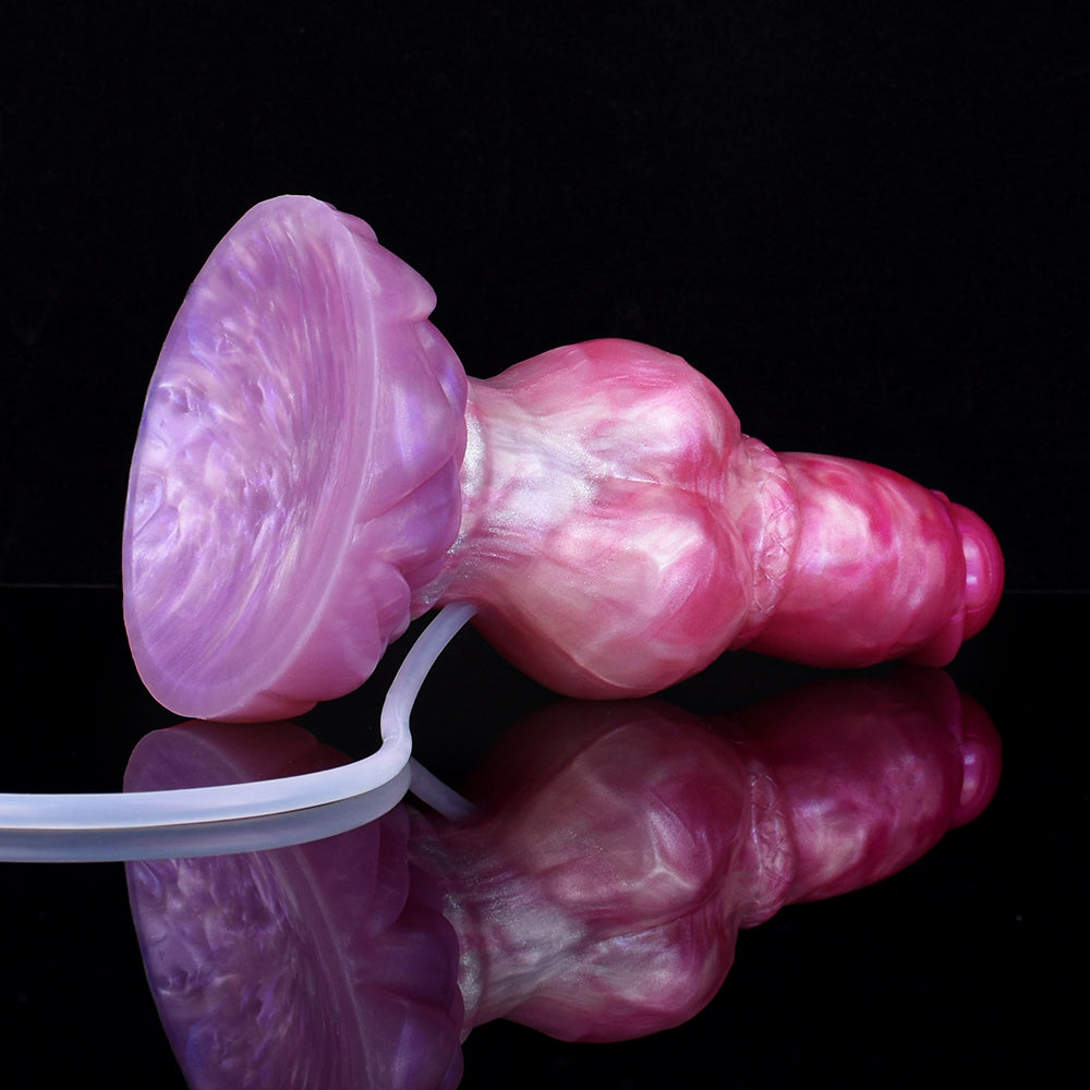 7 Inch Fat Knot Dog Squirting Dildo