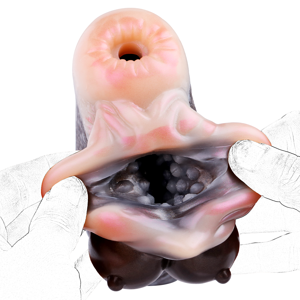 Lifelike Sheep Silicone Masturbation Pocket Pussy