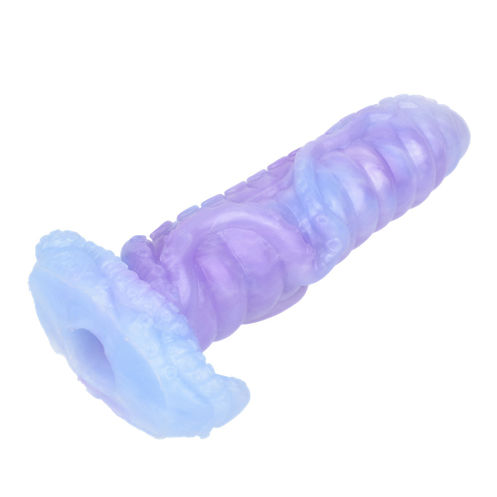 Blue 7 Inch Monster Tentacle Ovipositor Dildo
