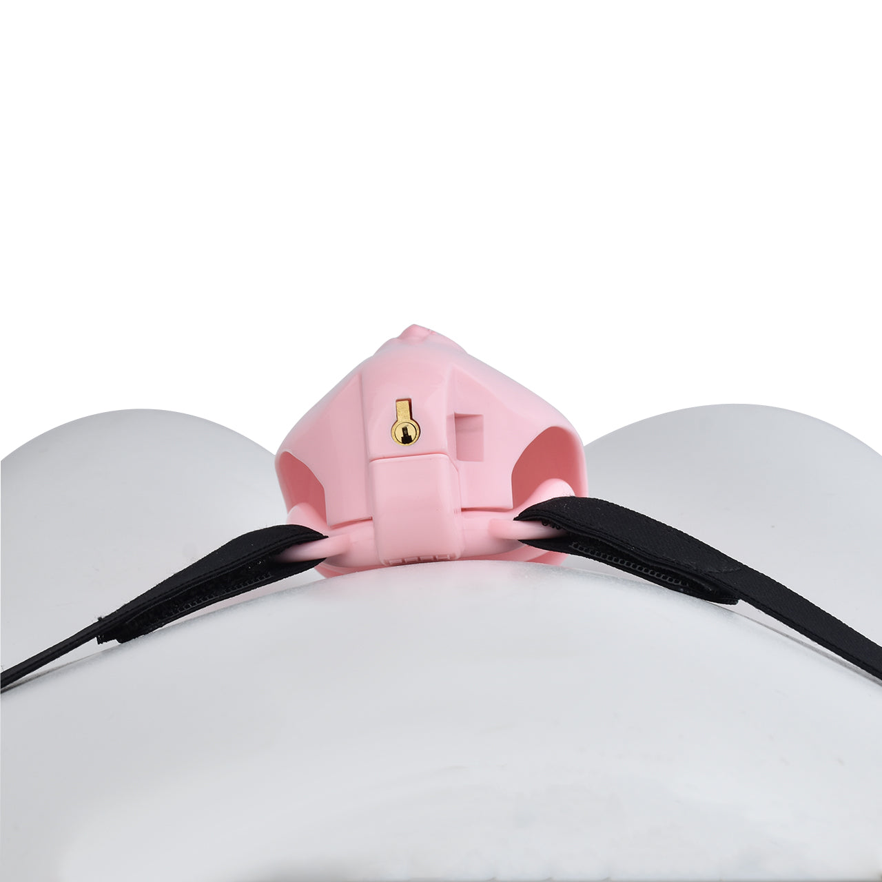 Cute Plastic Pussy Chastity Cage
