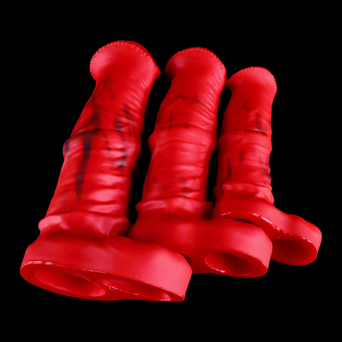 BDSM Toy Red Horse Cock Sleeve
