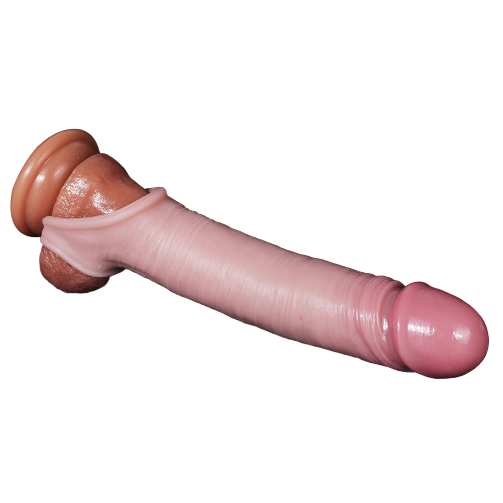 8 Inch Flesh Men's Realistic Cock Sleeve