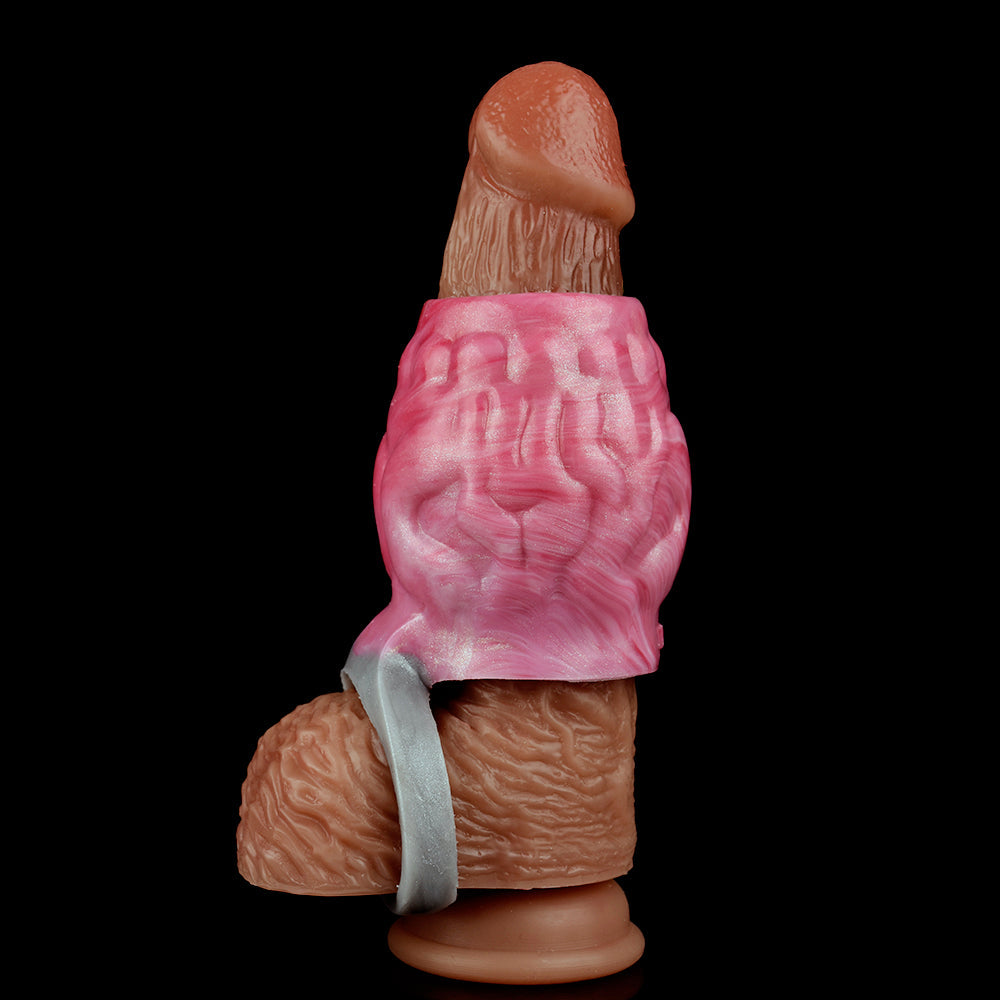 Pink Fantasy Werewolf Penis Enlargement Cock Knots