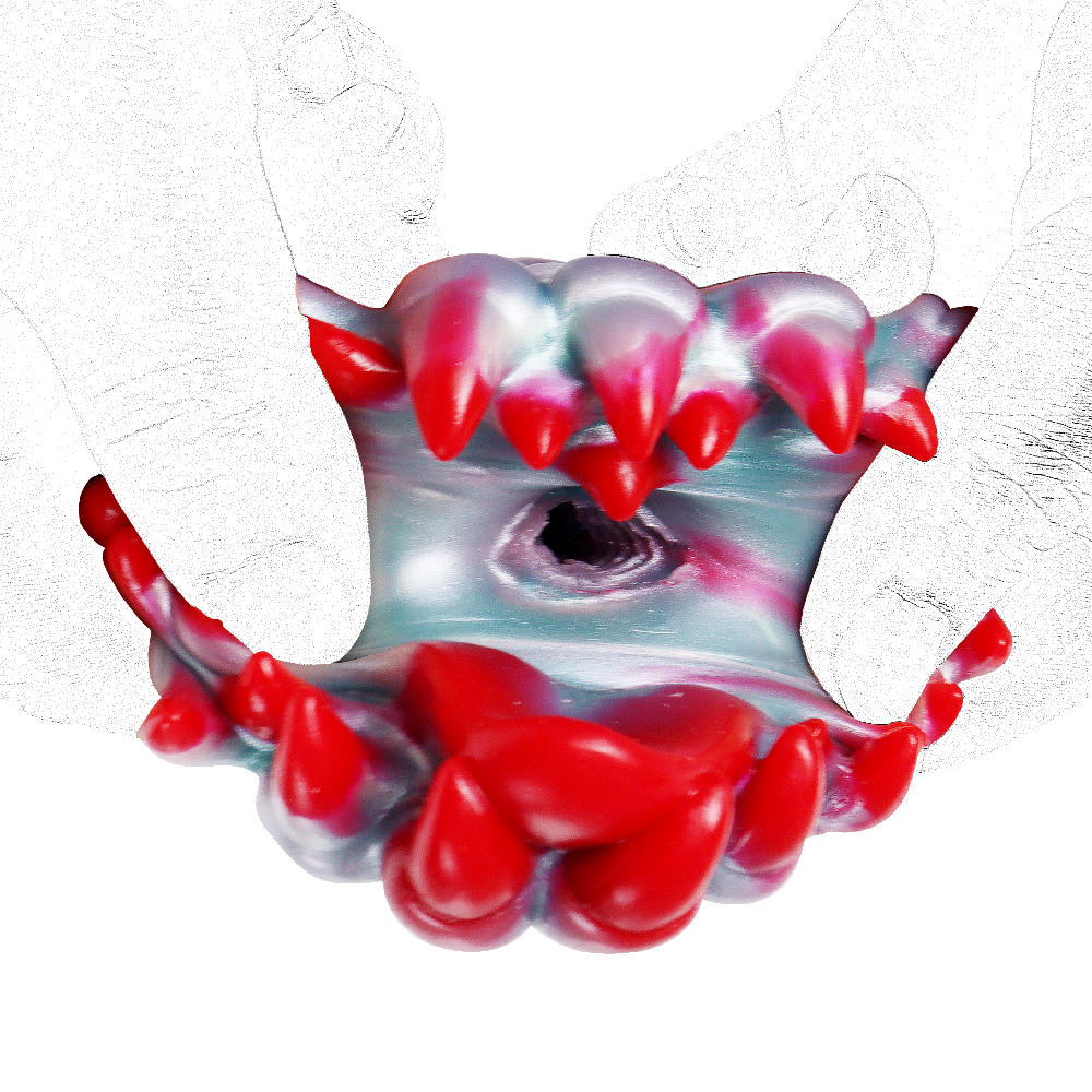 Red Silicone Tentacle Monster Pocket Pussy