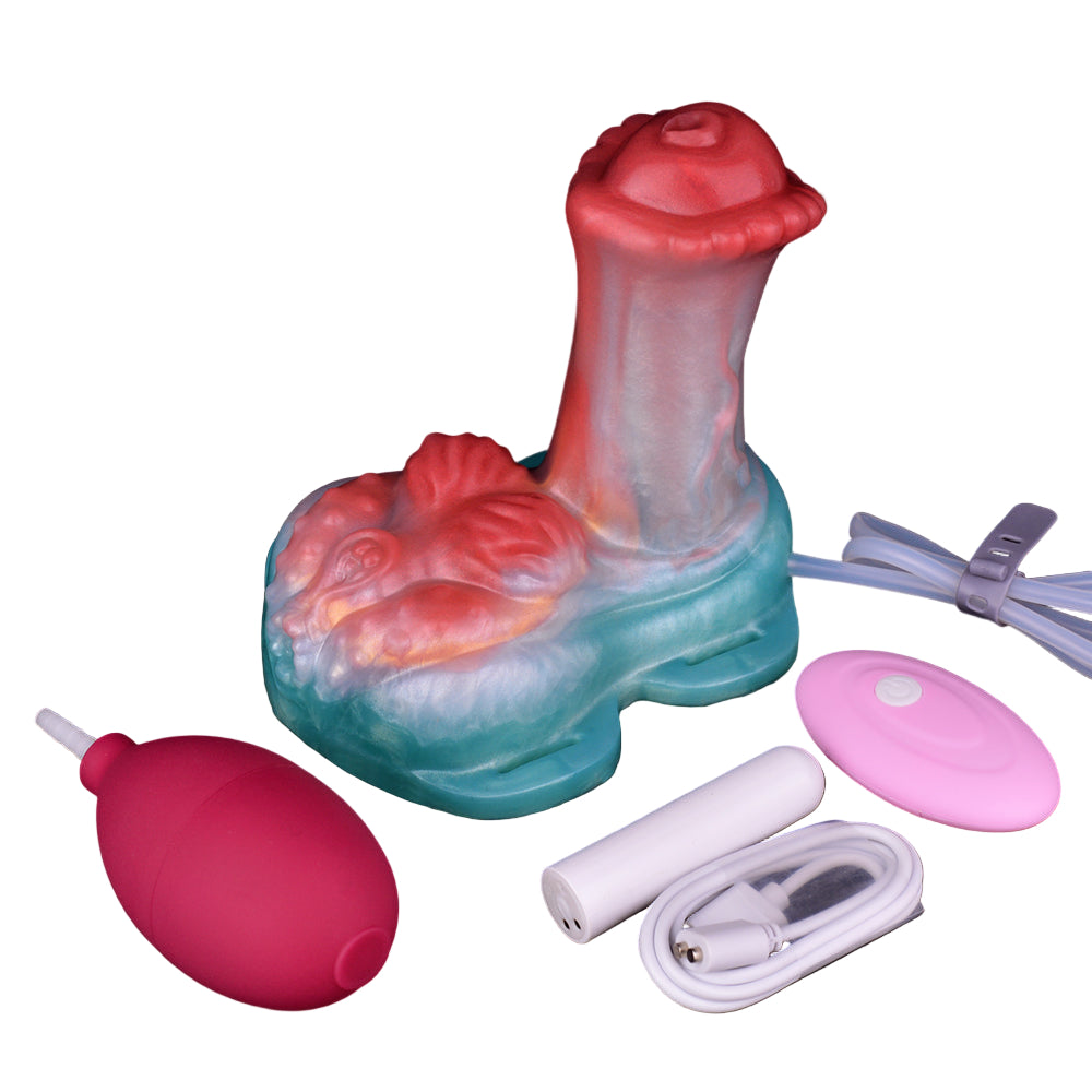 Wearable Fantasy Dildo Clitoral Vibrator Grinder