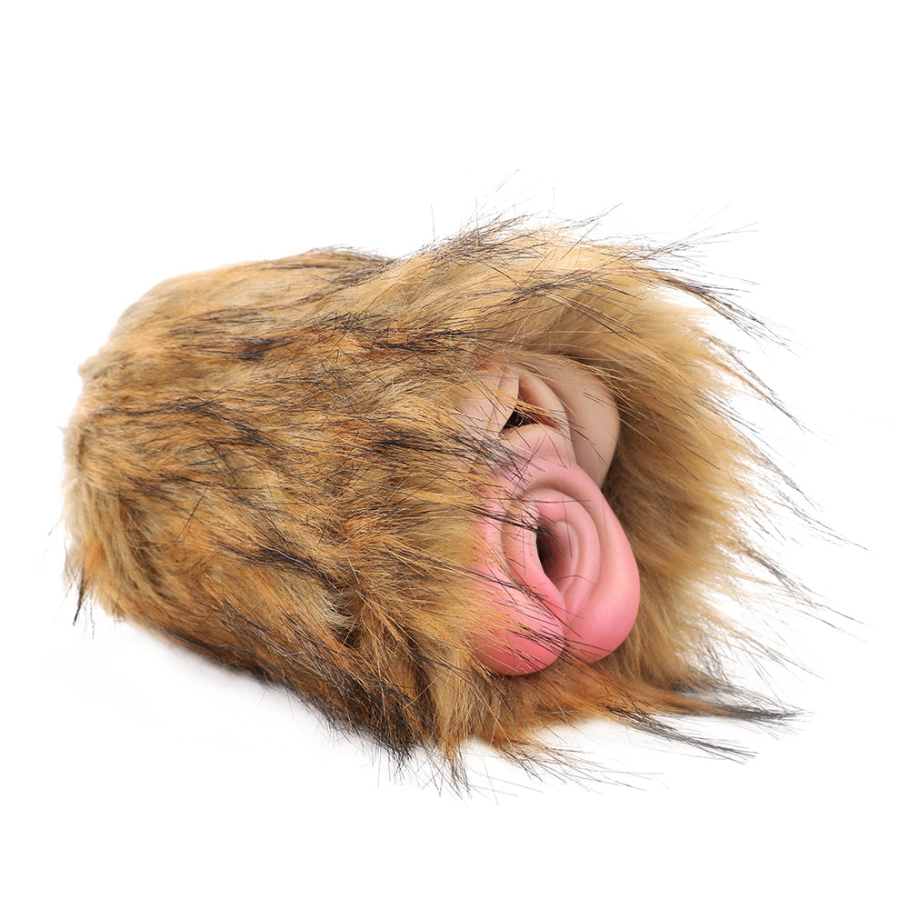 Lifelike Animal Tiger Fake Vagina Fleshlight