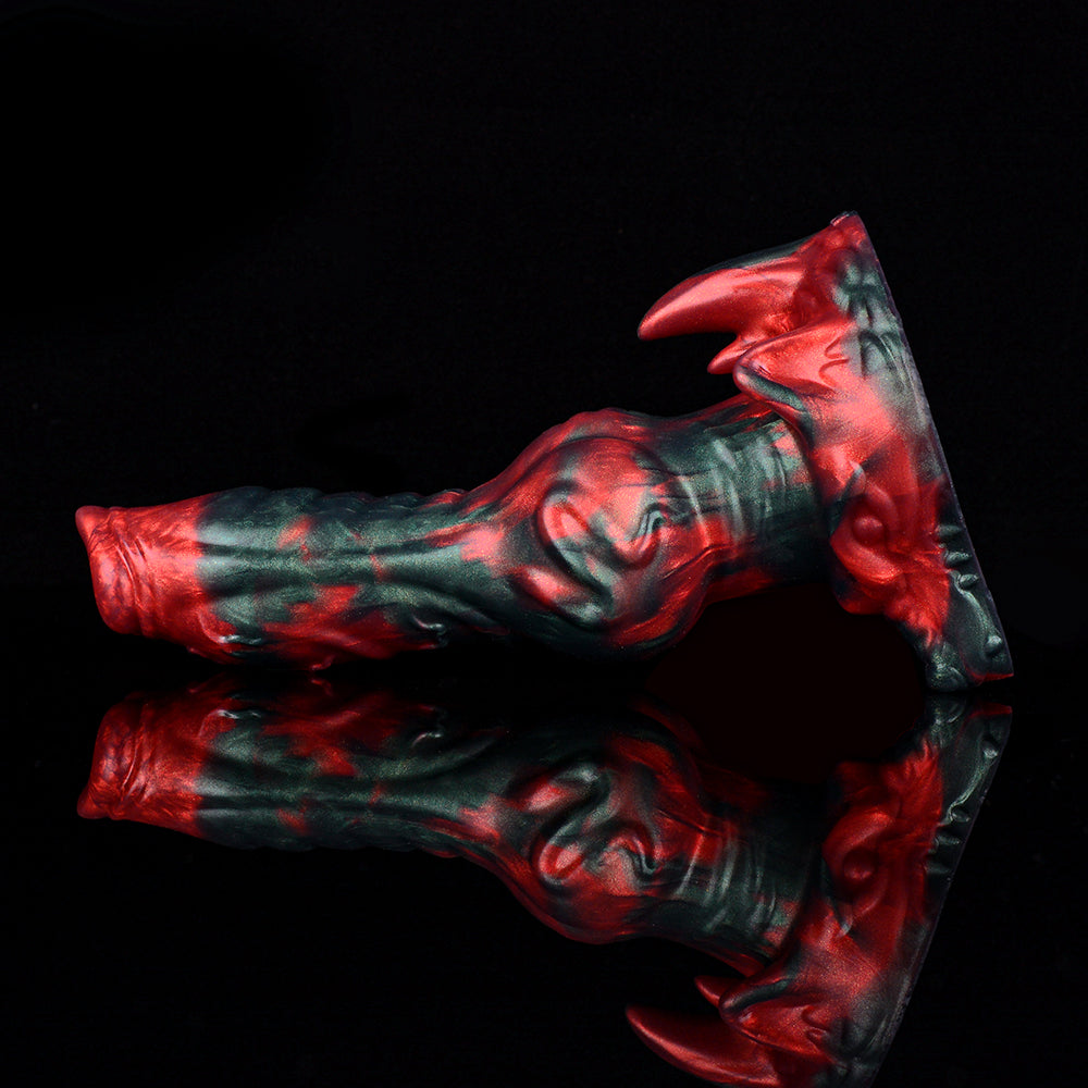 7 Inch Soft Base Spiked Wolf Dildo