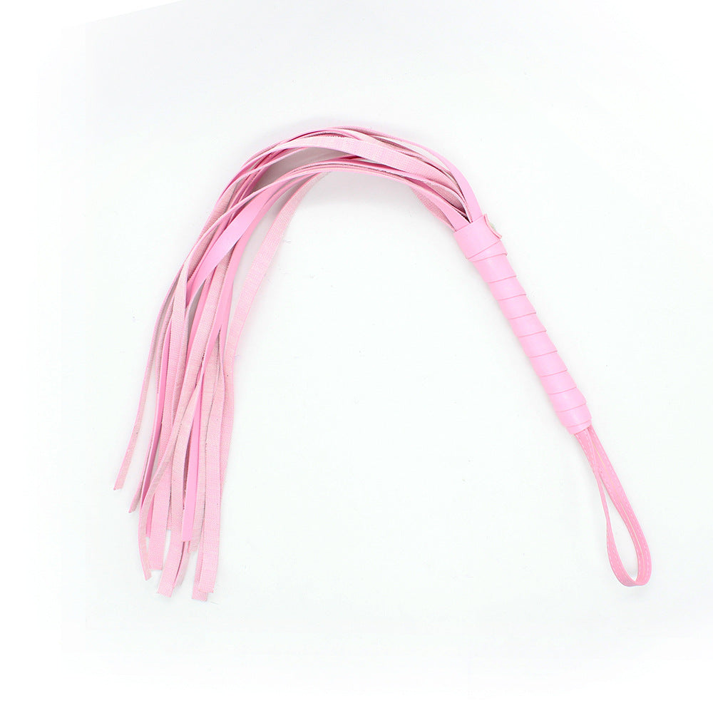 Leather Flogger Customized Ponytail Whip