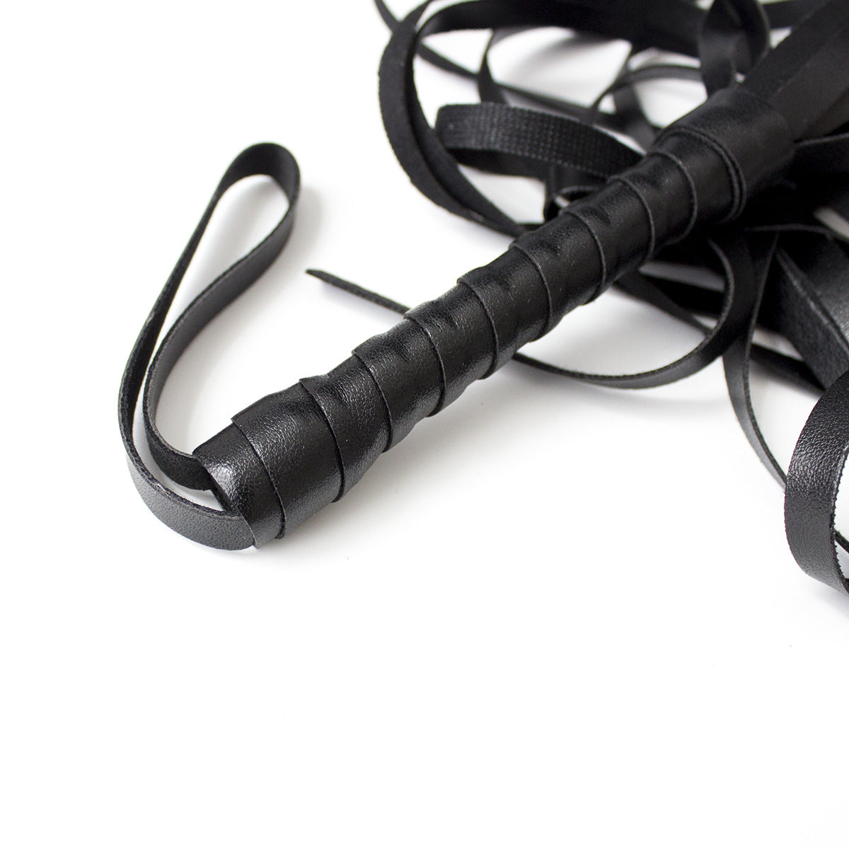 Leather Flogger Customized Ponytail Whip