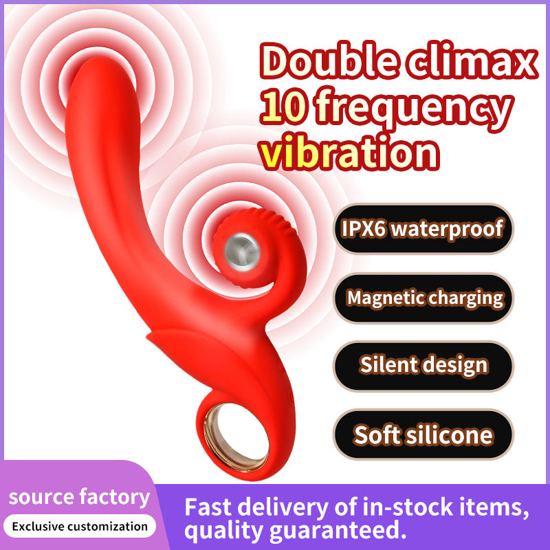 Snail Vibrator Dual Stimulation Female Masturbator
