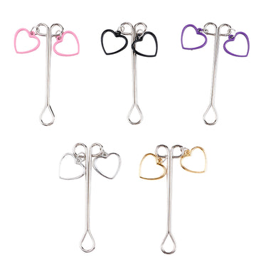 Clitorial Clamp Metal Heart Pendant Sex Toy