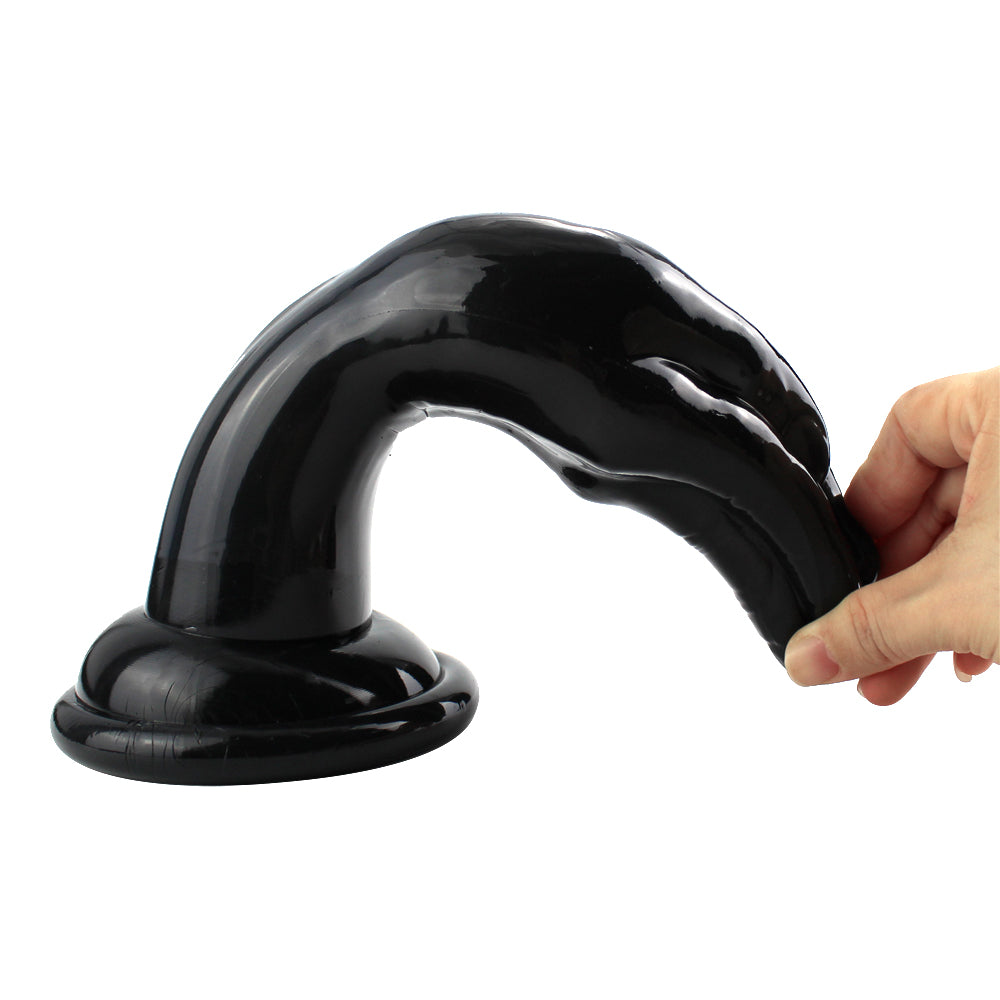 9 Inch Black Realistic Fist Huge Butt Plug