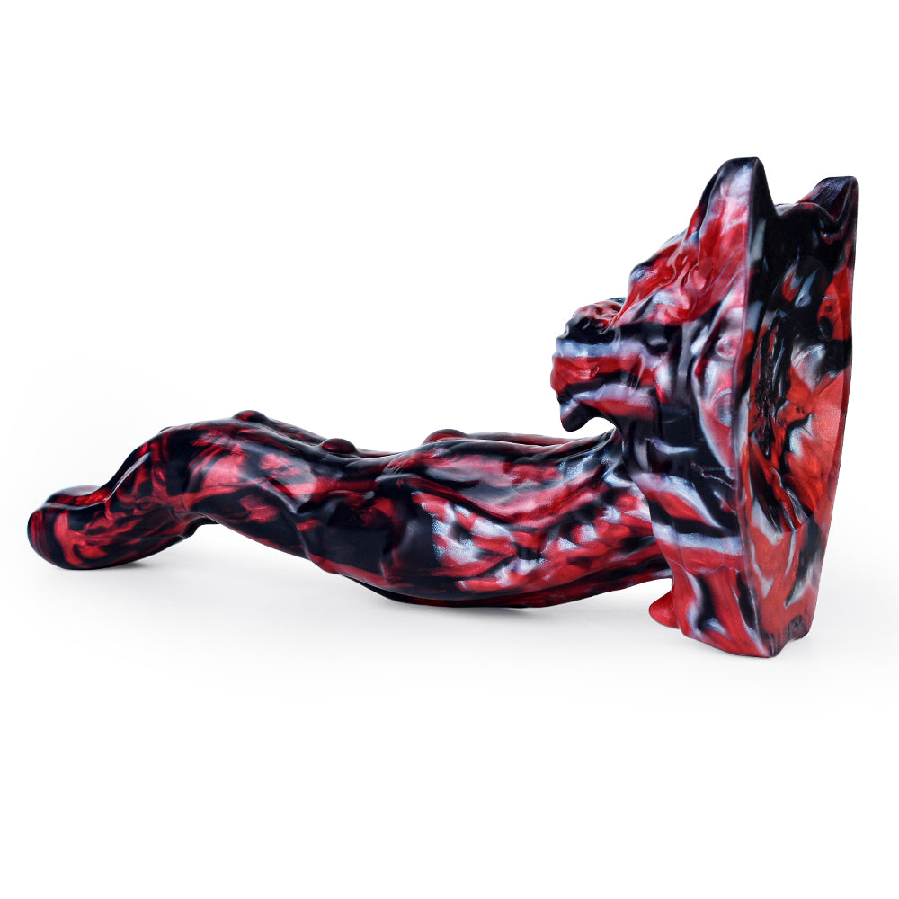 Silicone Custom American Bully Dog Tongue Dildo