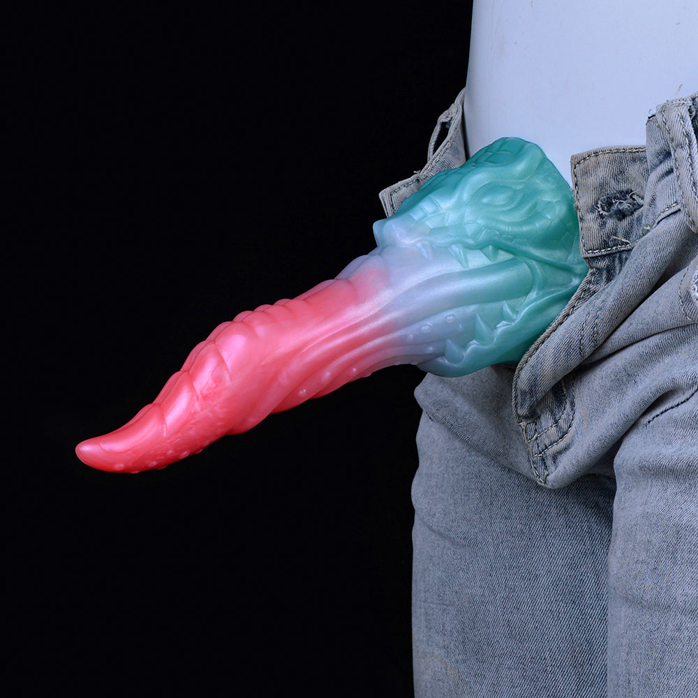 8 Inch Gradient Fantasy Monster Dildo