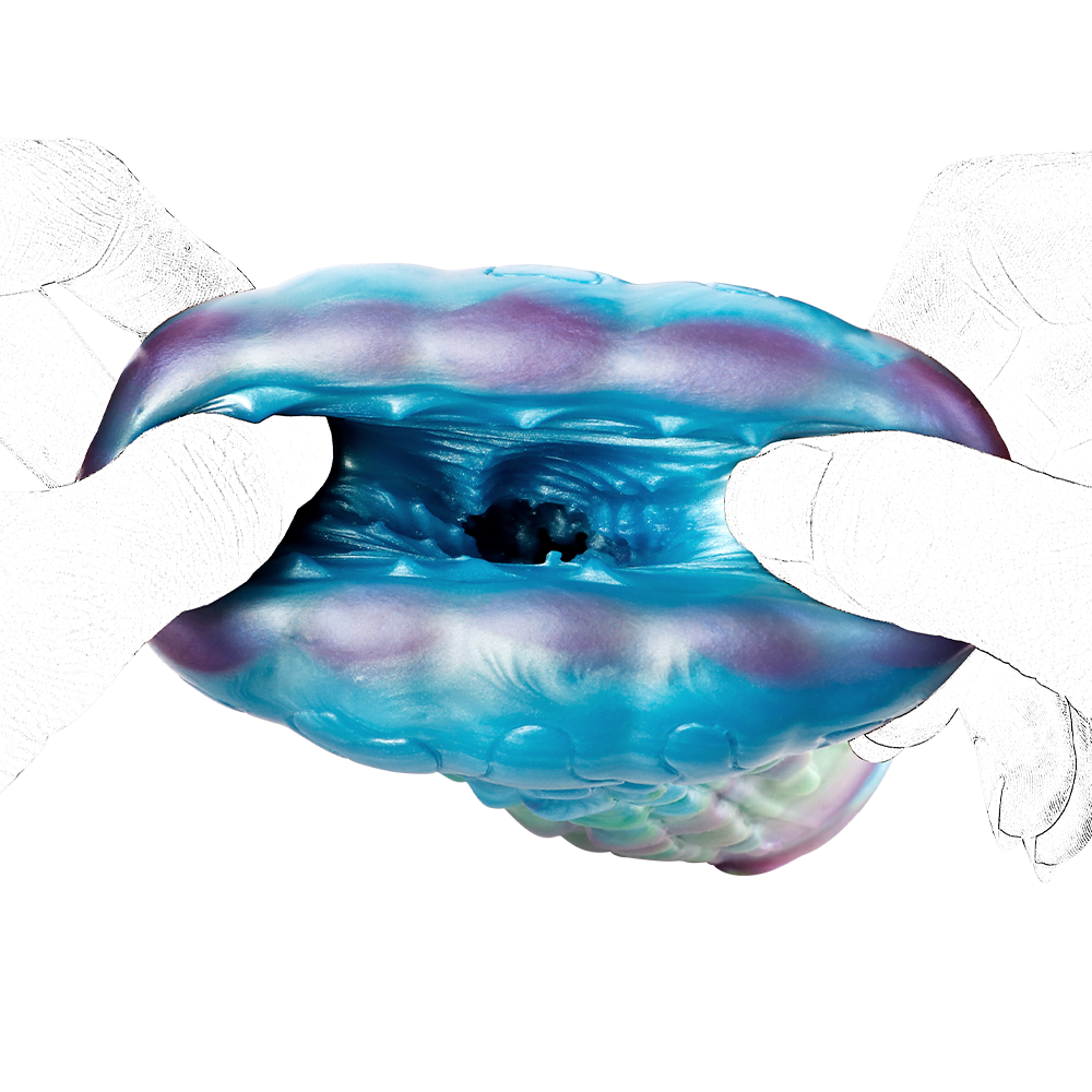 Blue Alien Fantasy Anemone Pocket Pussy