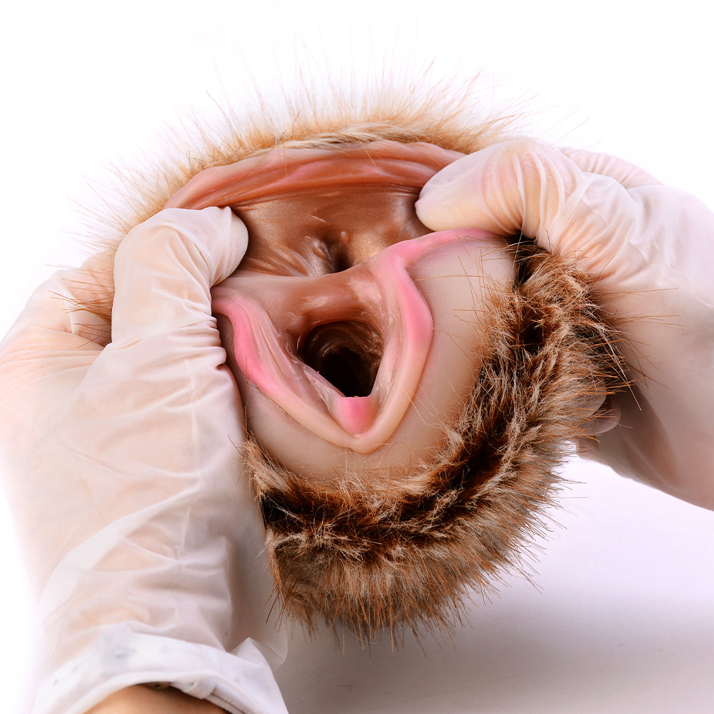 Realistic Furry Elk Pocket Pussy