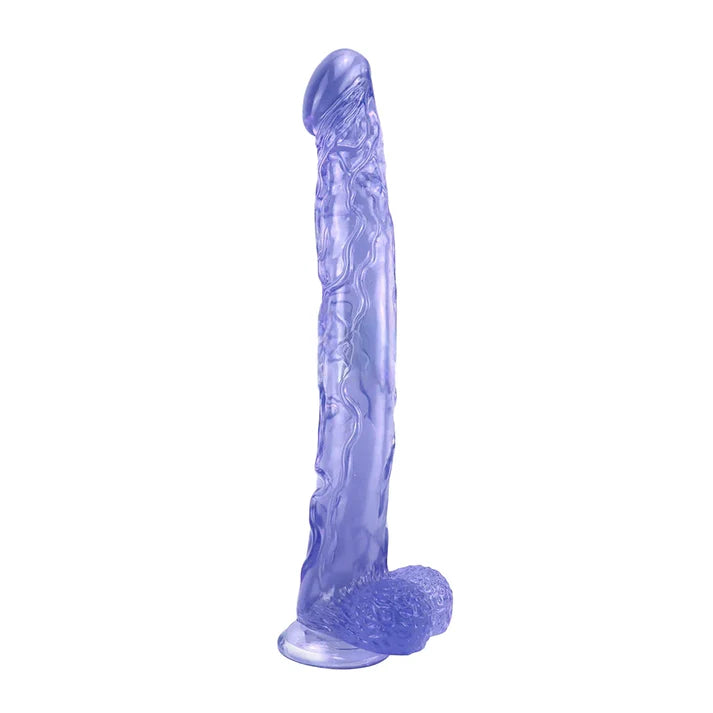 Anal blue dildo