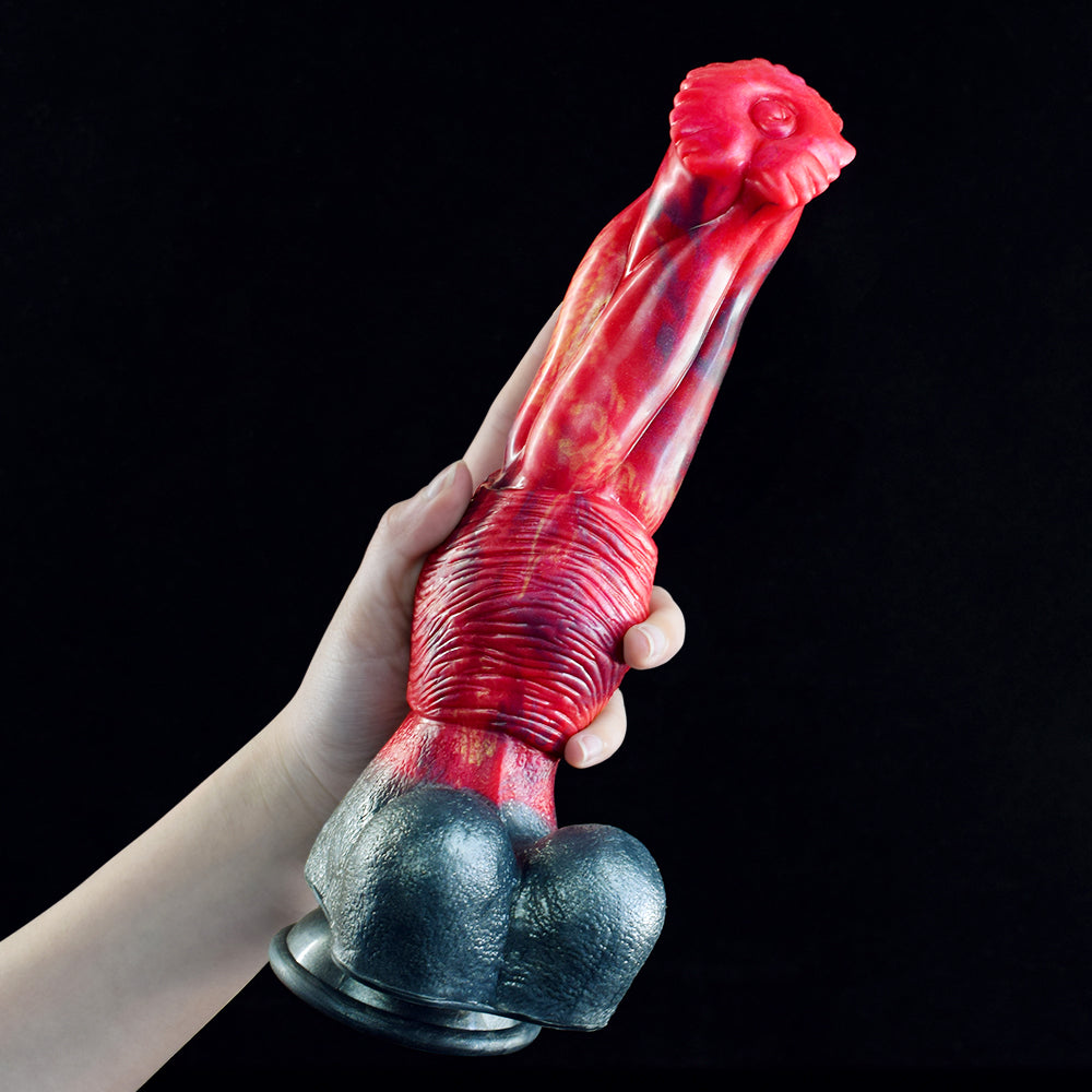 Fake Horse Dildo Big Red Animal Penis