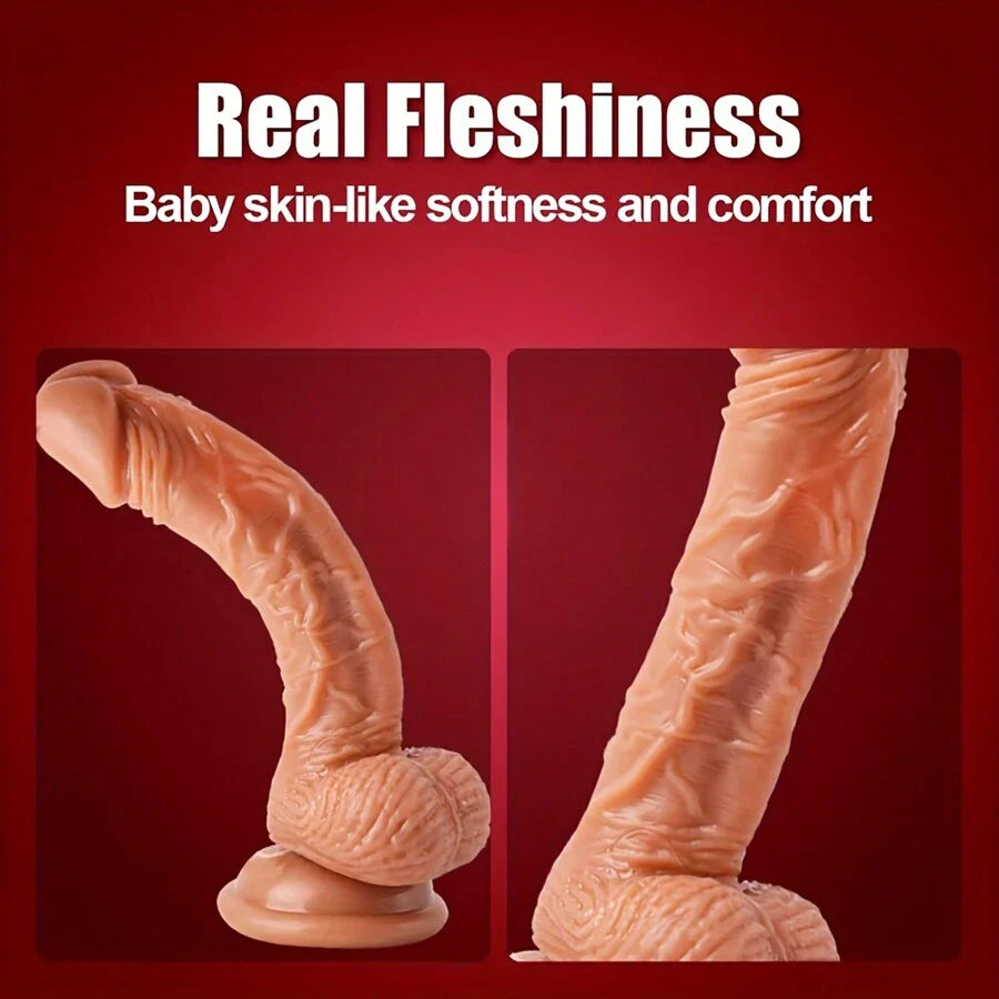 6.69 inch Realistic Dildo with Vibrating