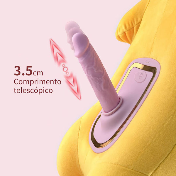 Fox Doll Pillow Dildo Sex Machine