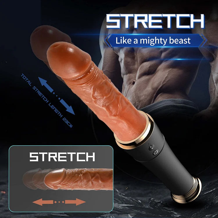 Double Headed Baseball Bat Thrusting Dildo