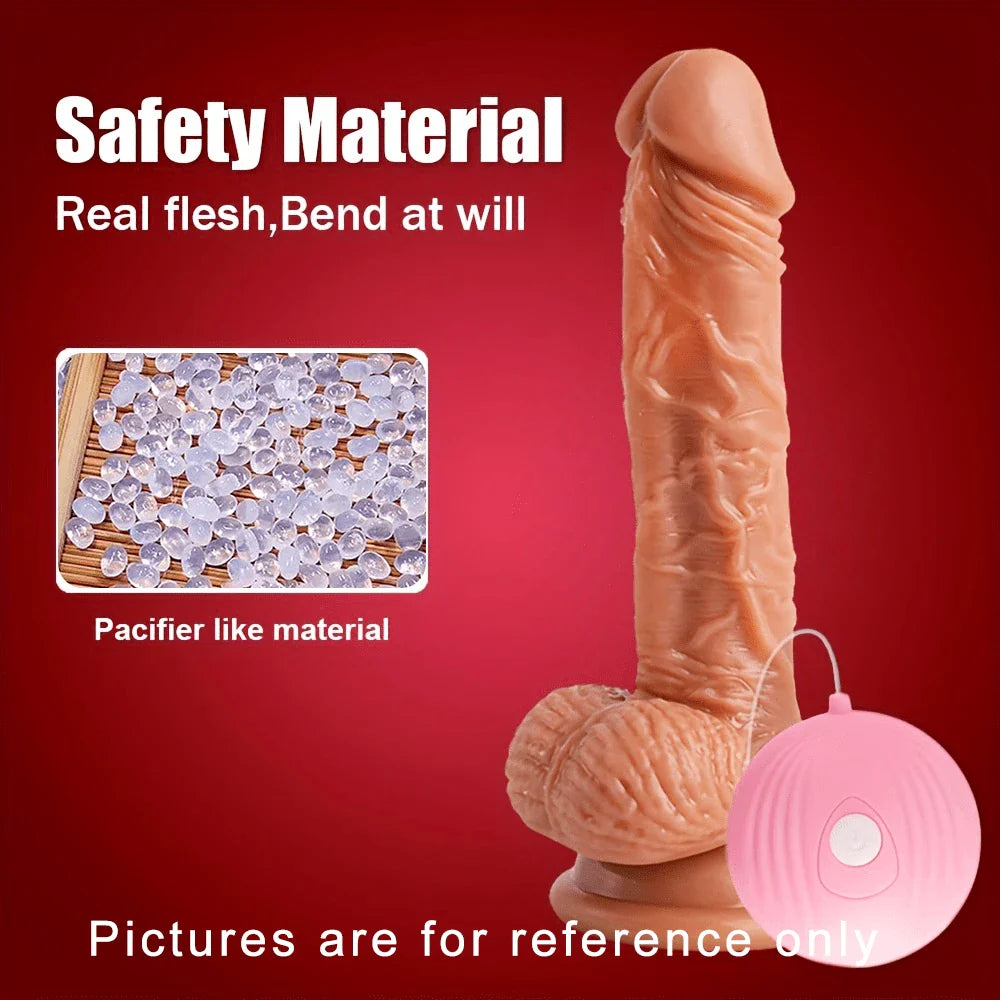 6 Inch Realistic Beginner Vibrating Dildo