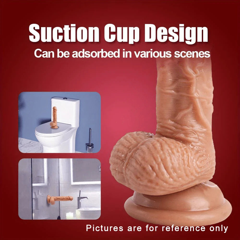 6 Inch Realistic Beginner Vibrating Dildo