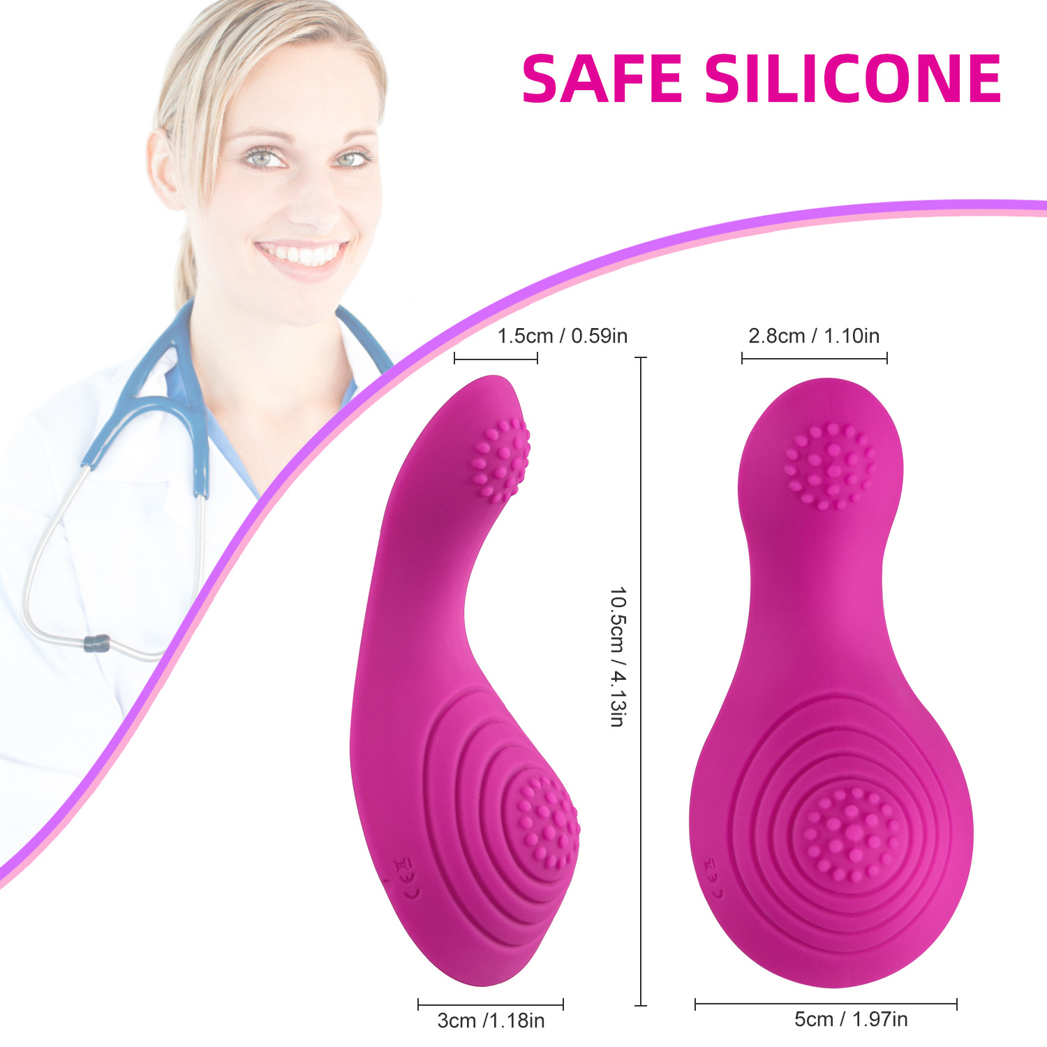 APP Controlled Clitoral Vibrating Panties Set
