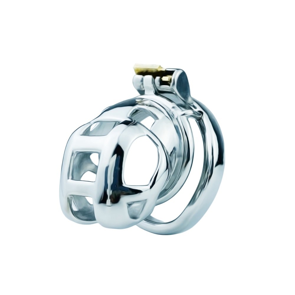 Tiny Stainless Steel Cobra Chastity Cage