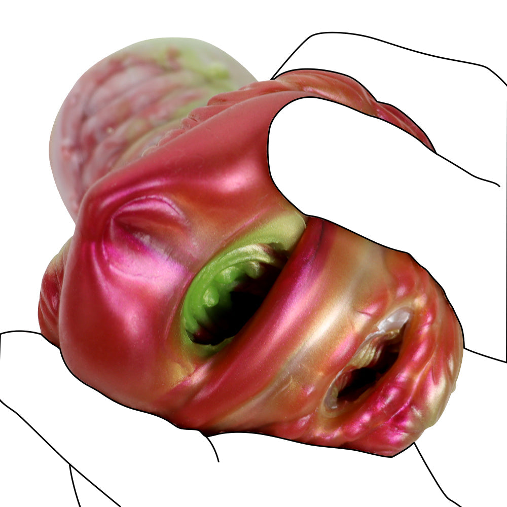 Fantasy Alien Dog Dual Channel Pocket Pussy