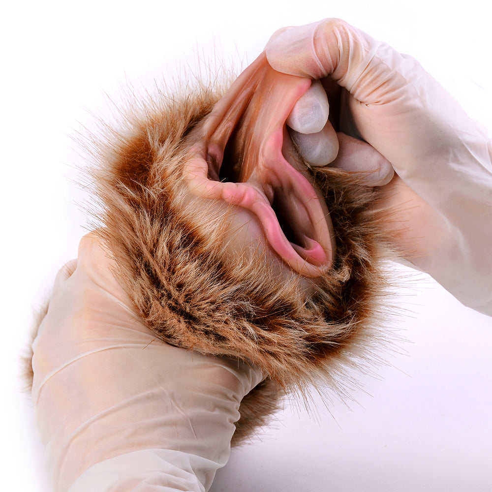 Realistic Furry Elk Pocket Pussy