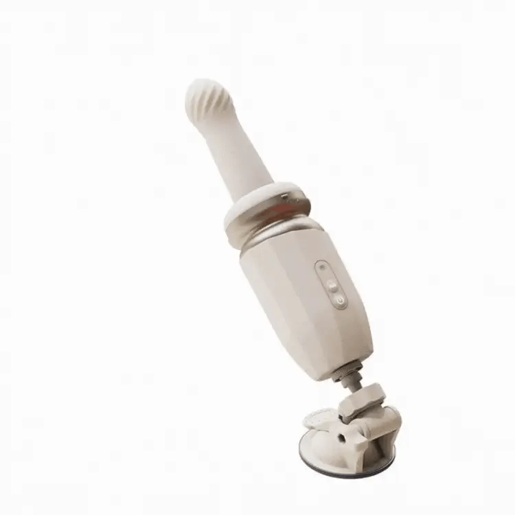 White Remote Portable Sex Dildo Machine