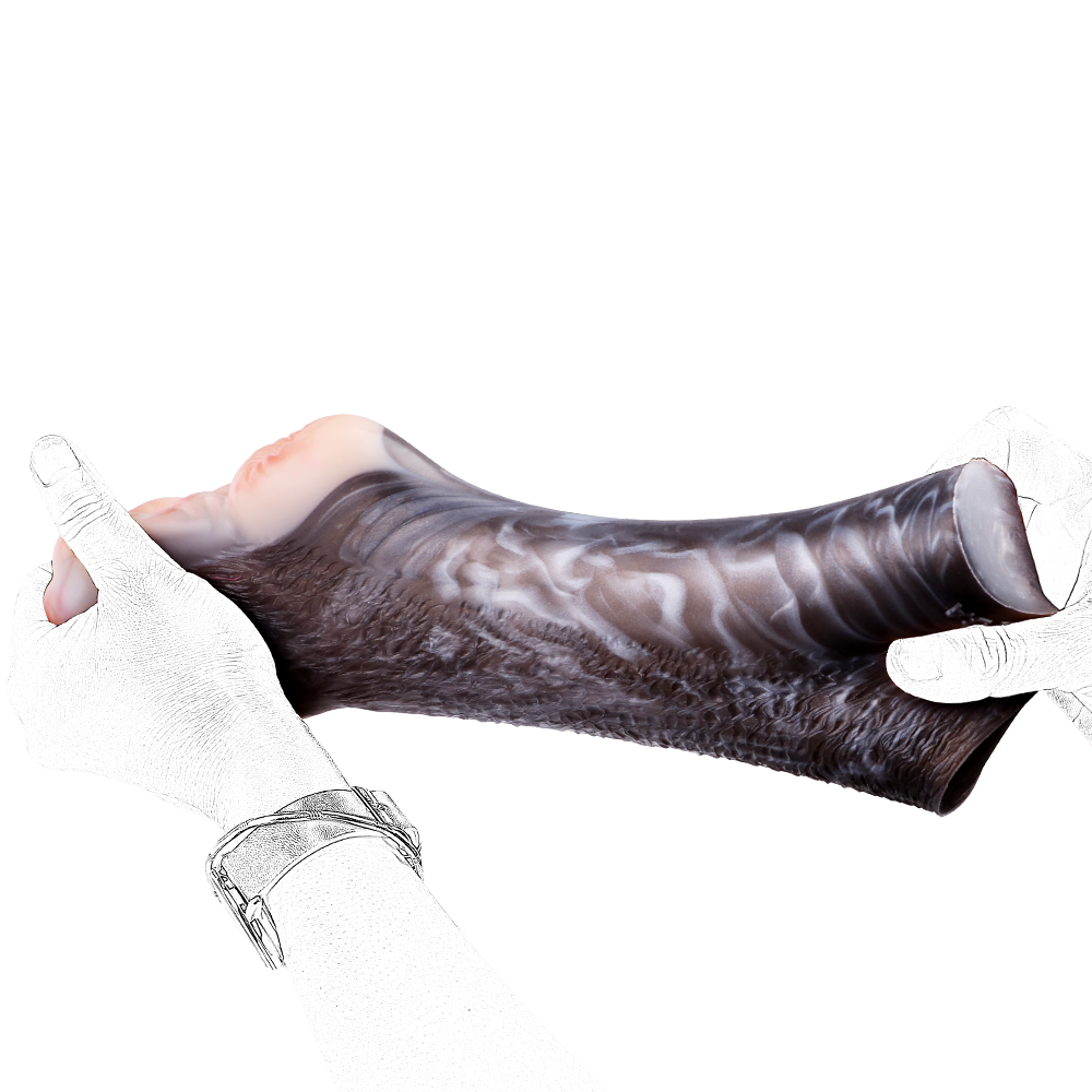 Lifelike Sheep Silicone Masturbation Pocket Pussy