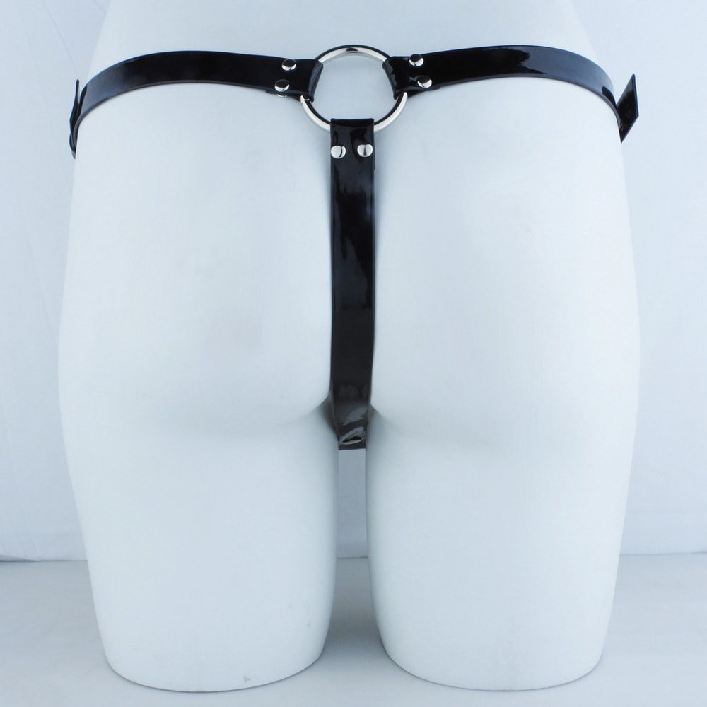 Small Stainless Steel Flat Chastity Cage