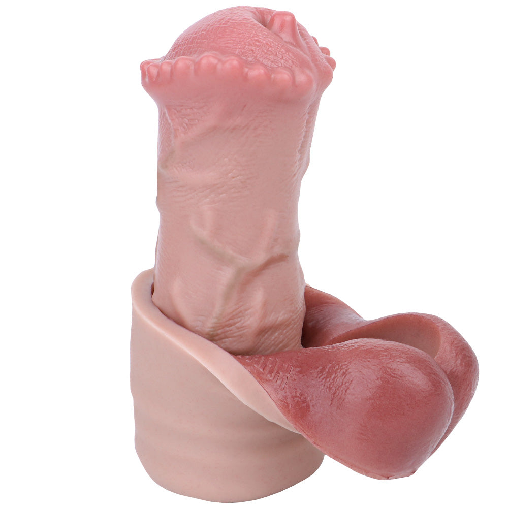 Seven Inch Hollow Dildo Horse Cock Sleeve