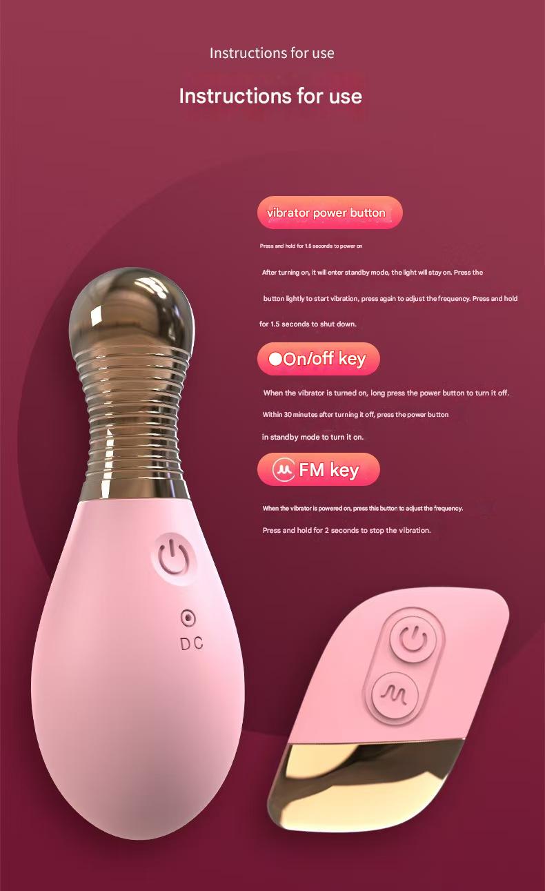 Perfume Bottle Remote Control Decompression Vibrator