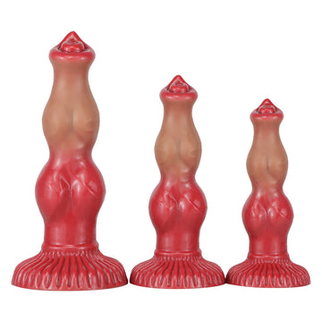 Canine Silicone Dildo Wolf Penis Sex Toy