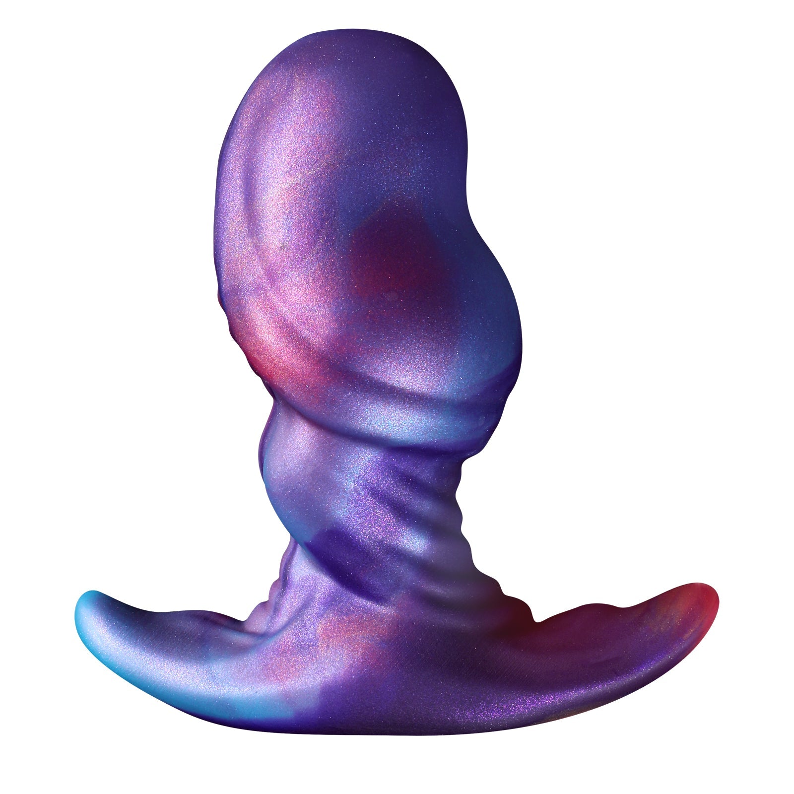 Colorful Smooth Penis Head Silicone Butt Plug