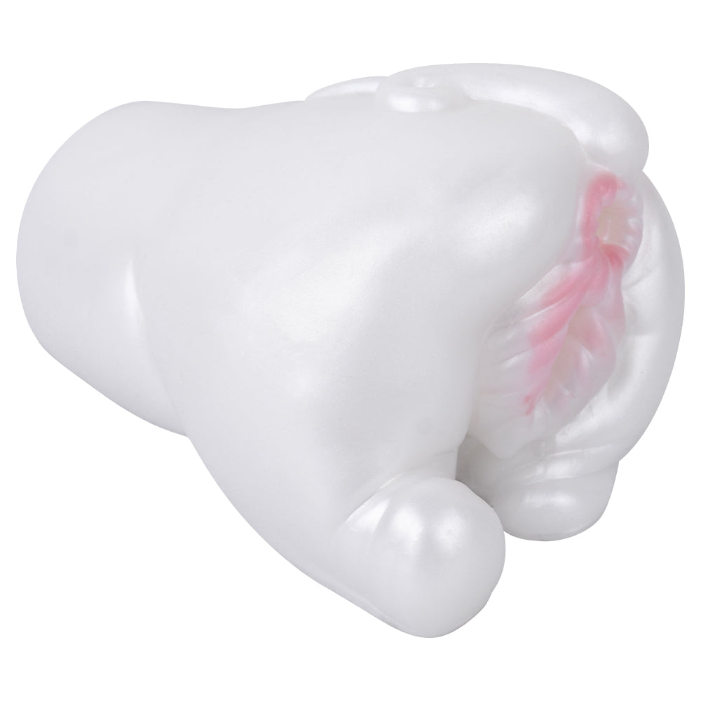 White Pig Silicone Fantasy Vibrating Pocket Pussy