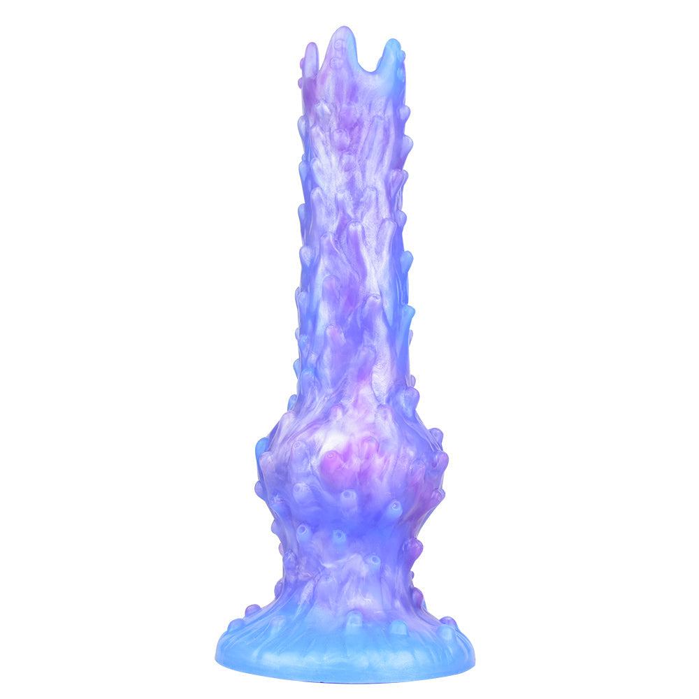 Blue Alien Coral Spiked Ovipositor Dildo