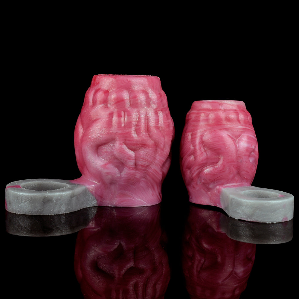 Pink Fantasy Werewolf Penis Enlargement Cock Knots